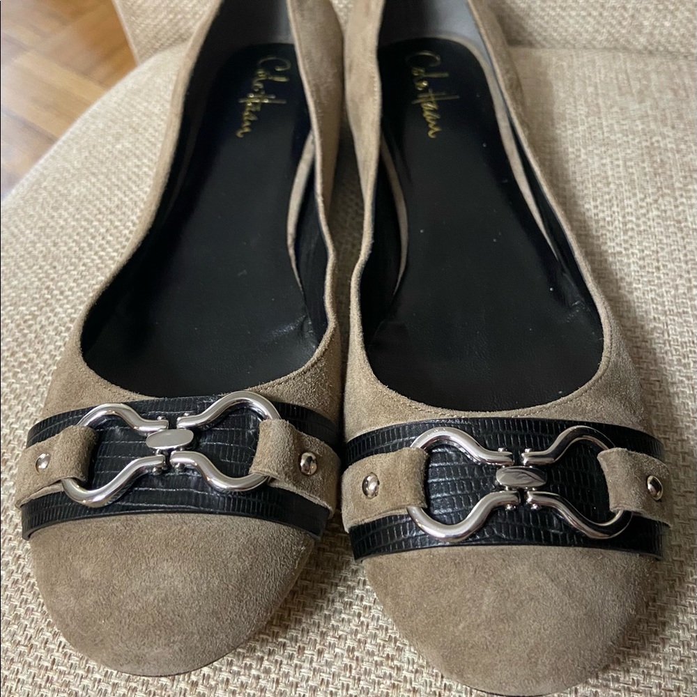 Authentic Cole Haan beige flats size 11